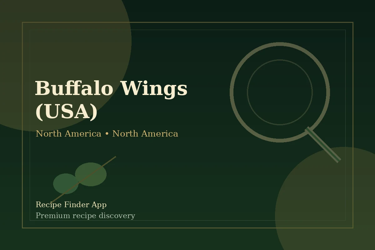 Buffalo Wings (USA) - North America recipe image