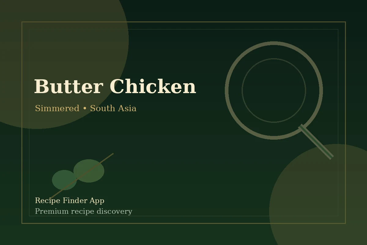 Butter Chicken - Simmered recipe image