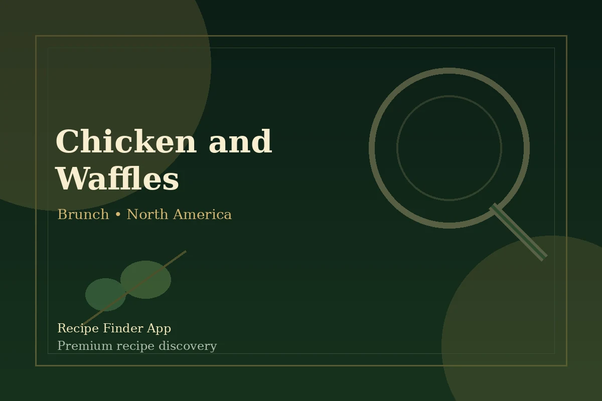 Chicken and Waffles - Brunch recipe image