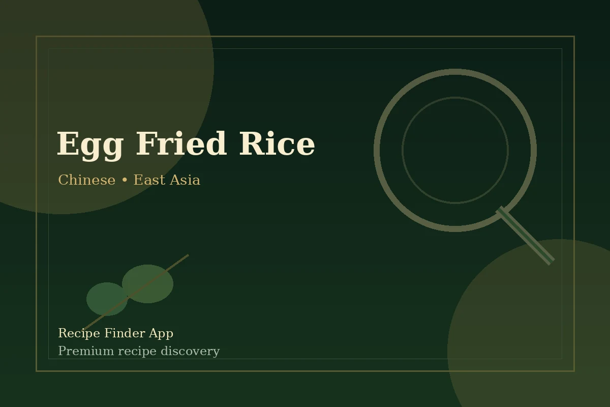 Egg Fried Rice - Chinese recipe image