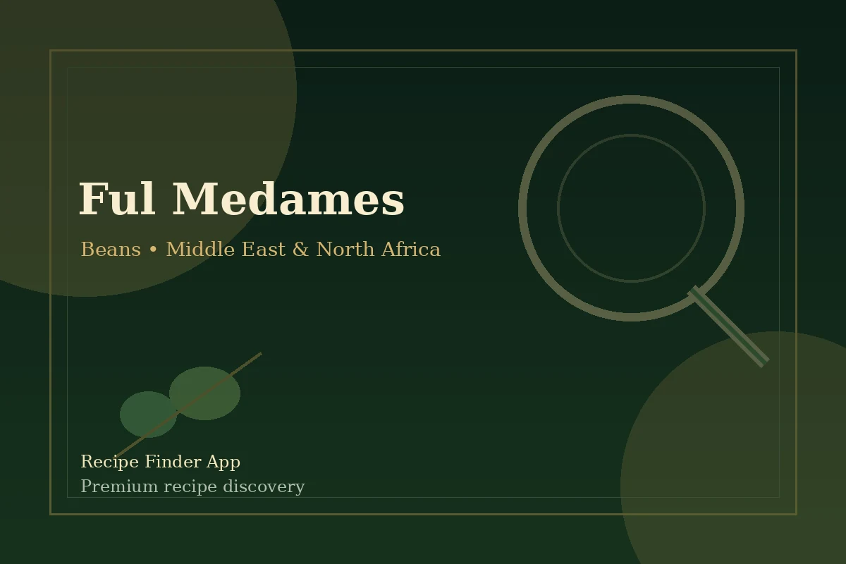Ful Medames - Beans recipe image