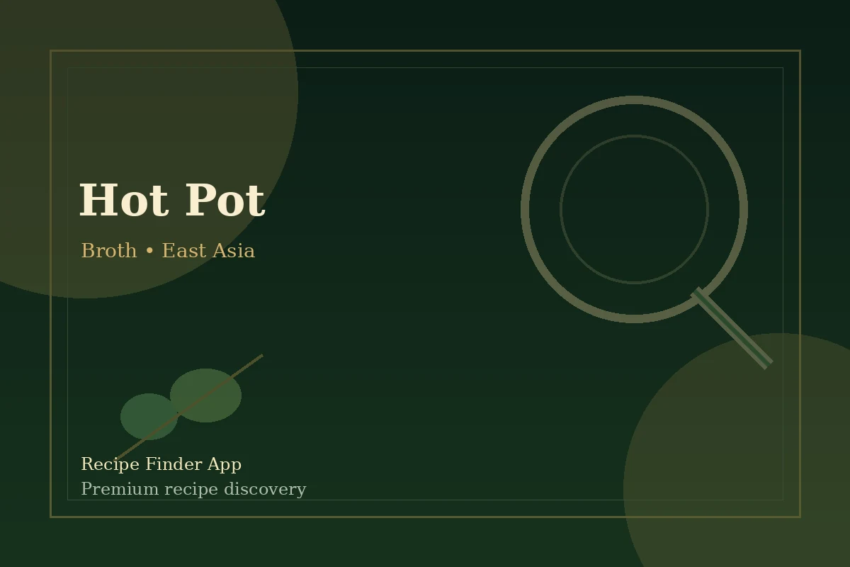 Hot Pot - Broth recipe image