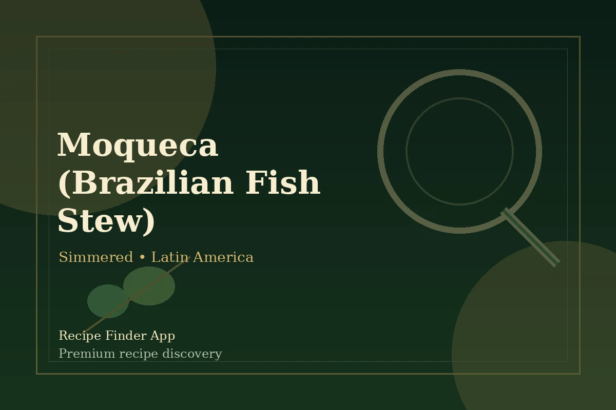 Moqueca (Brazilian Fish Stew) - Simmered recipe image