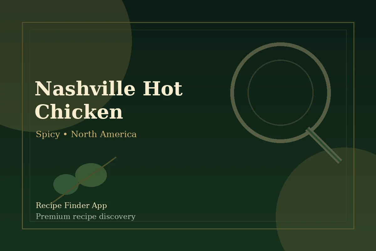Nashville Hot Chicken - Spicy recipe image