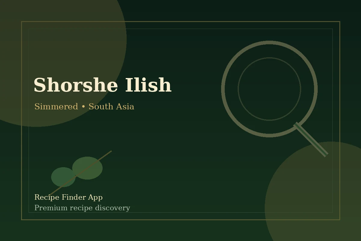 Shorshe Ilish - Simmered recipe image